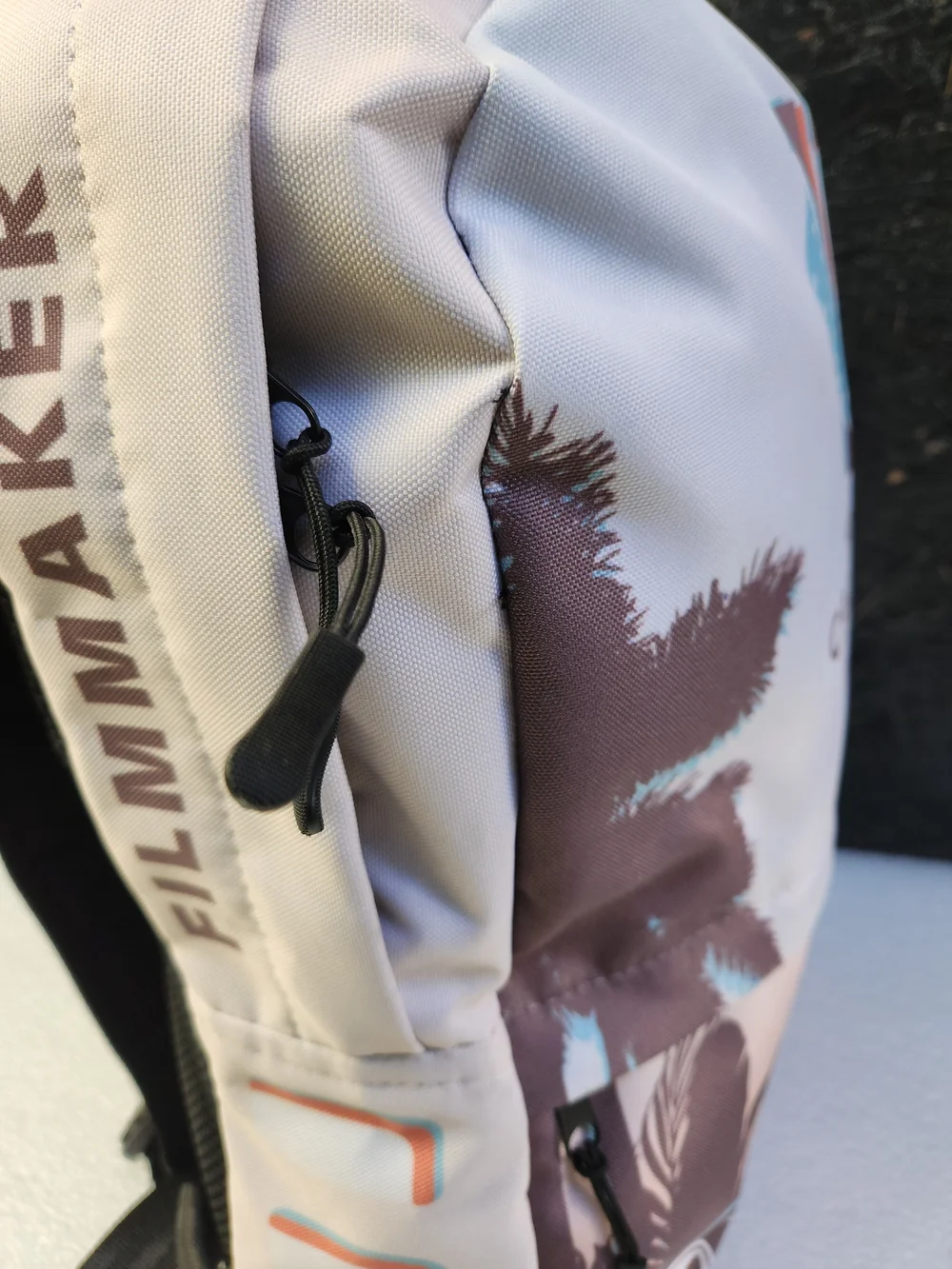 11th Annual Calabasas Film Festival Logo Backpack 2024 - Pastel Beach Print